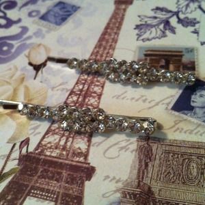 Rhinestone Bobby pins