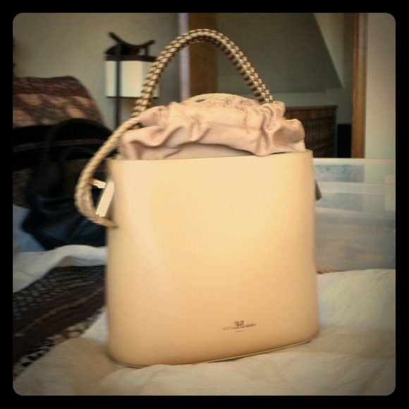 Vita Moda Italian Leather bucket purse