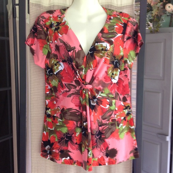 Flowered blouse