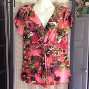 Flowered blouse
