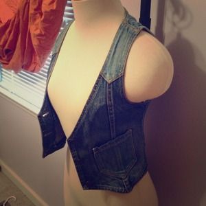 Lucky brand denim vest