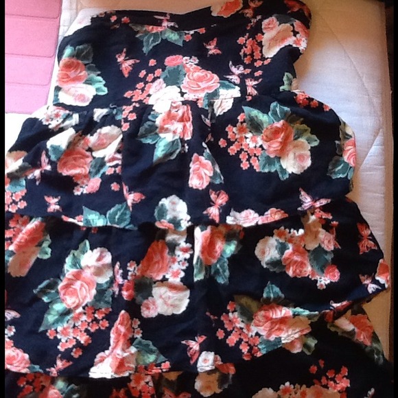 Sweetheart butterfly dress