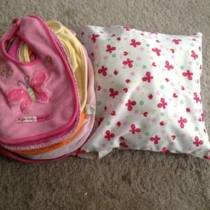 20 bibs and cloth diaper bundle
