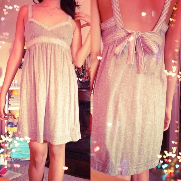 PINK Heather Gray Dress