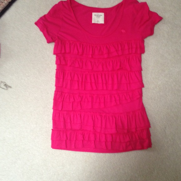Abercrombie and Fitch half sleeve shirt.