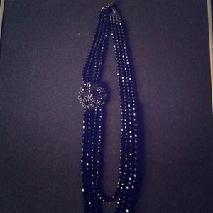 Layered Necklace With A Brooch Embellishment