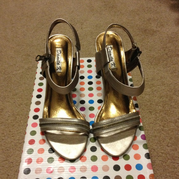 Gold sandal