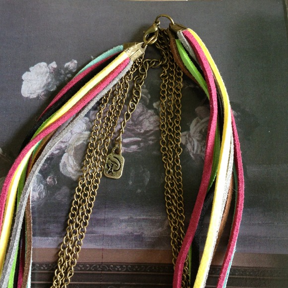 Candy glass beads necklace - Picture 2 of 4