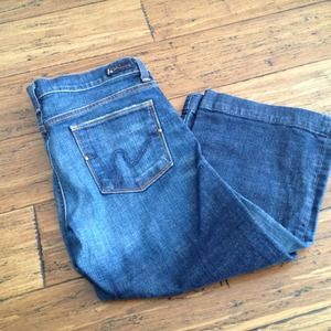 CoH cropped denim 18 1/2 " inseam