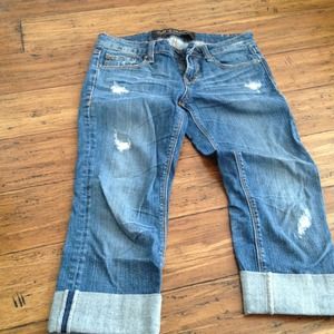 Cult of Individuality cropped cuffed denim