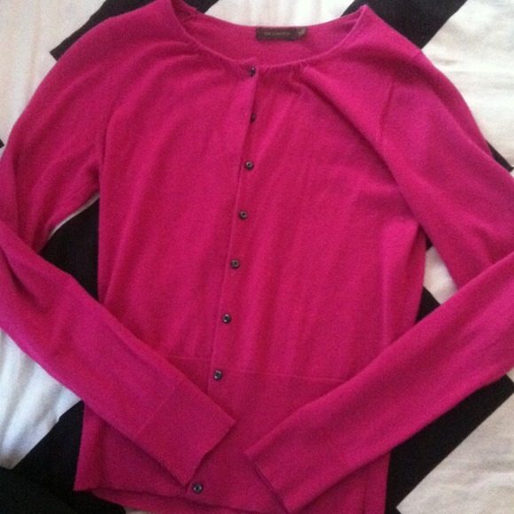 Pink Cardigan - The Limited