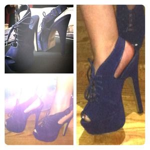 Cobalt Blue Heels
