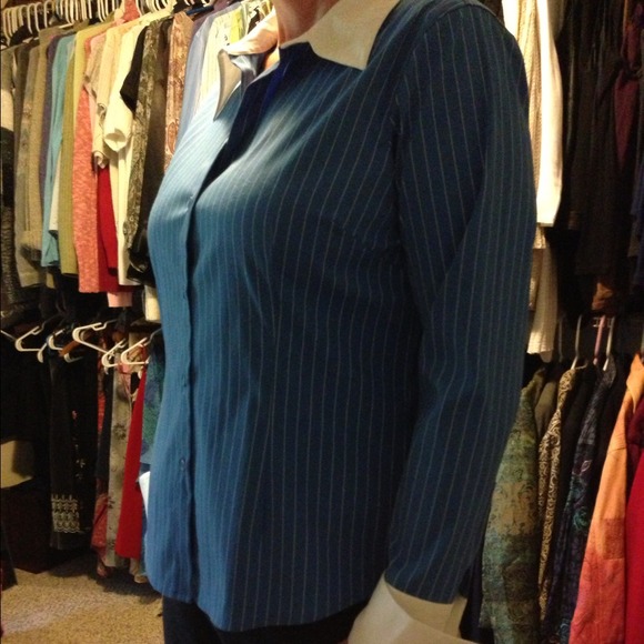 Blue Oxford shirt