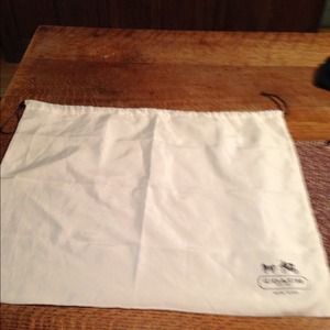 Bundle north face jacket and coach dust bag