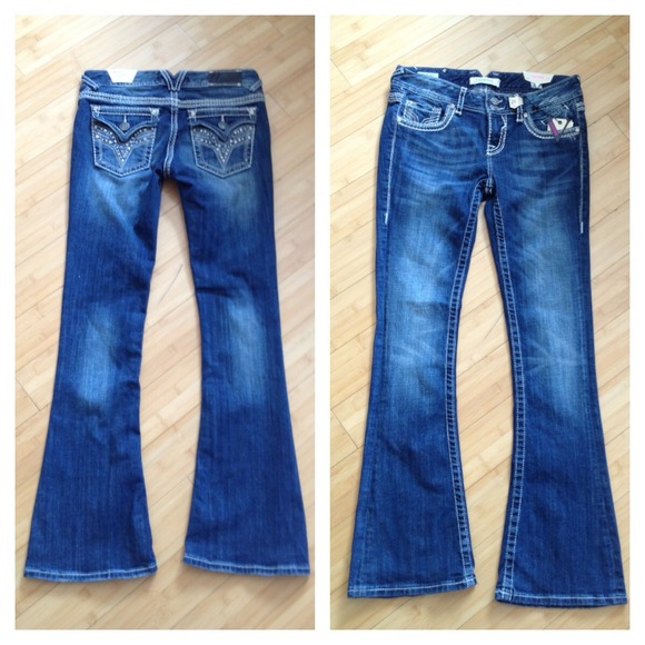 NWT 🌺Vigoss Jeans🌺 Skinny Boot 28 w/31" inseam - Picture 2 of 4