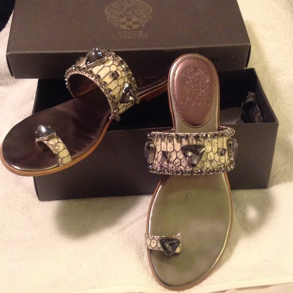 Gently worn sandals