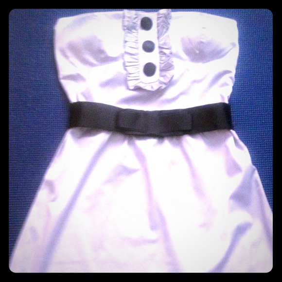 Charlotte russe Satin tube dress