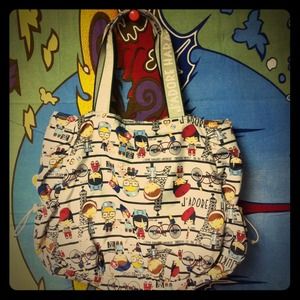 Harajuku Lovers Printed Hobo Bag