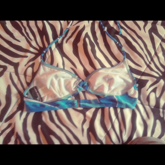 Blue String Bikini Top.👙OBO! :)) - Picture 3 of 3