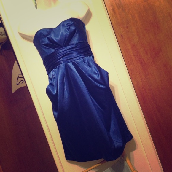 Cobalt Cocktail Dress