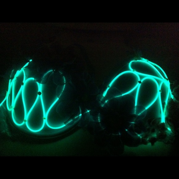 Edc festival light up bra