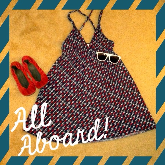 Anchor dress/swimsuit cover up! ⚓