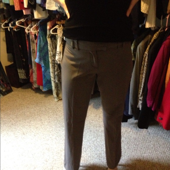 Tan pants, stretchy soft comfy