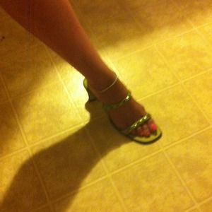 Cute sandal heel
