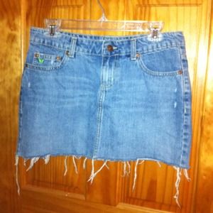 Aeropostale denim skirt