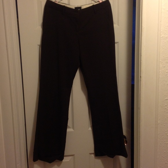 The Limited Cassidy fit dark brown pants