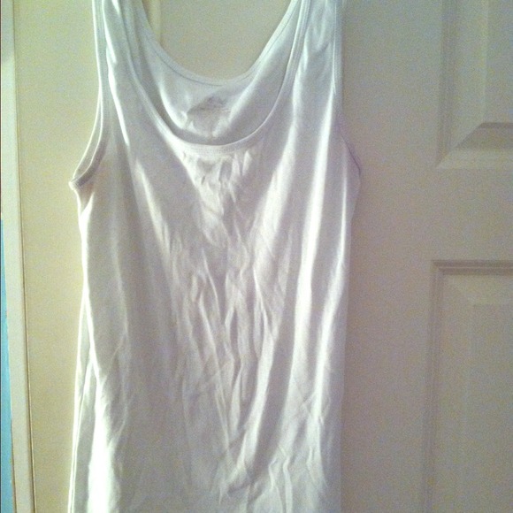 Mossimo white soft tank