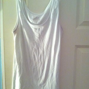Mossimo white soft tank
