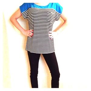 Loose striped blouse