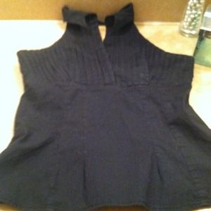 Blk halter top