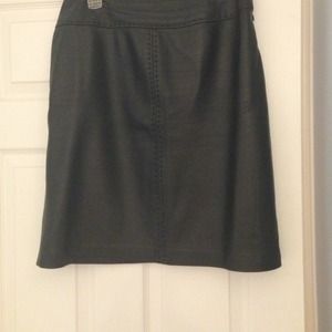 New all leather pencil skirt. Beautiful, timeless.