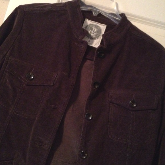 Vintage Dockers gray cord button up blazer - Picture 2 of 3