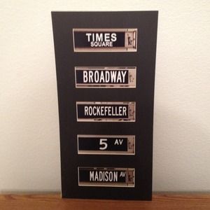 🚚 New York City matted print