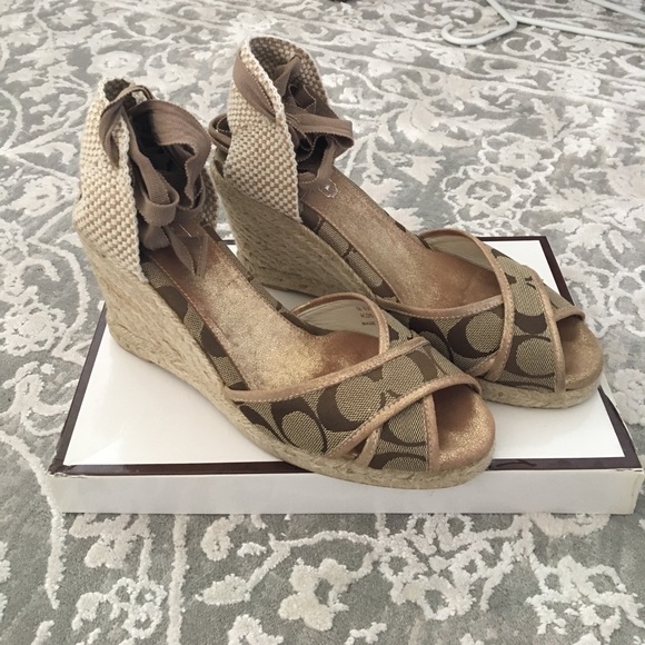 Coach Shoes - Coach wedges