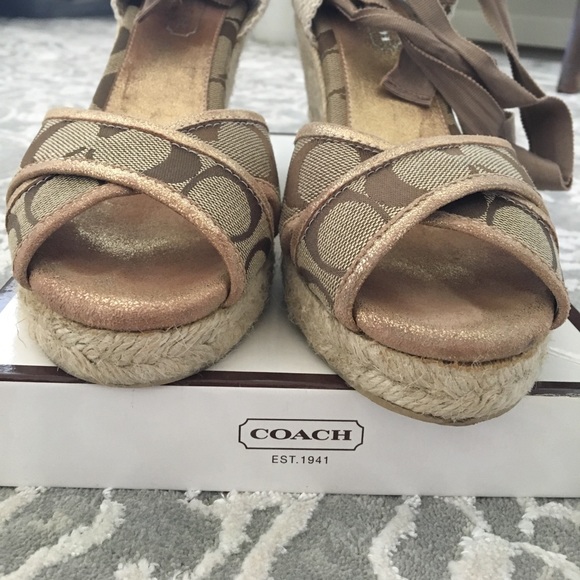 Coach wedges - Picture 6 of 7
