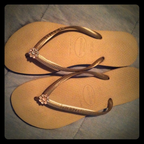 Swarovski Havaianas Sandals