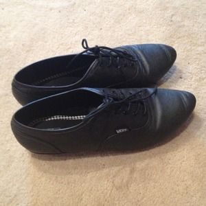 Black Oxford Vans
