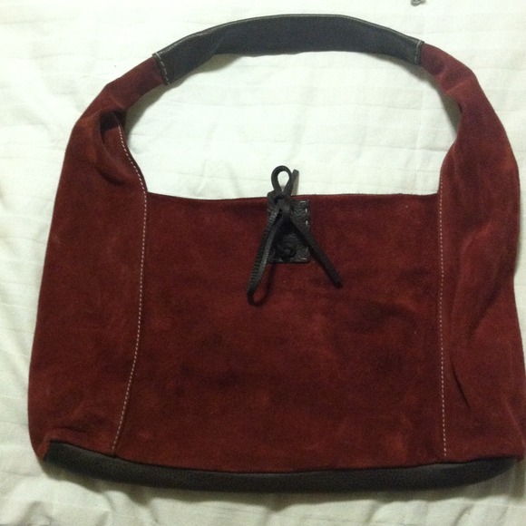 Vintage Dooney & Bourke leather hobo purse