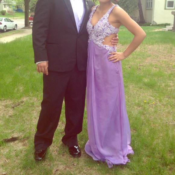 Purple dress