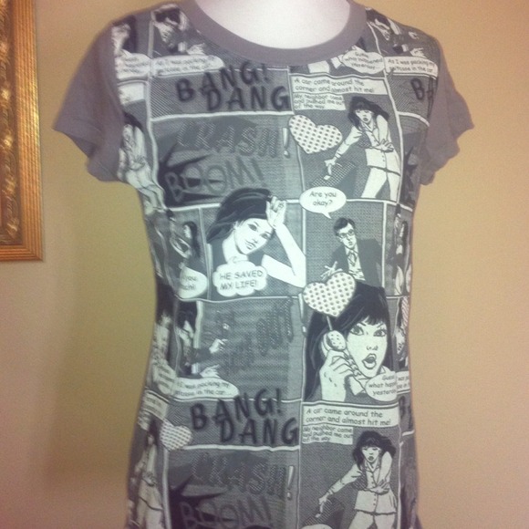 Comic t shirt