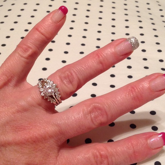 Silver Wedding Set Sz5