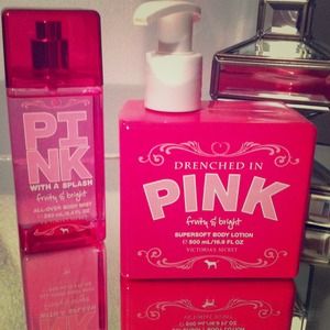 SOLD--VS fruity & bright body lotion and body mist