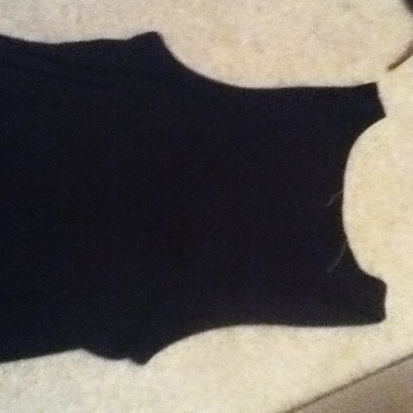 Forever 21 black long tank size S/P NEVER WORN - Picture 2 of 5