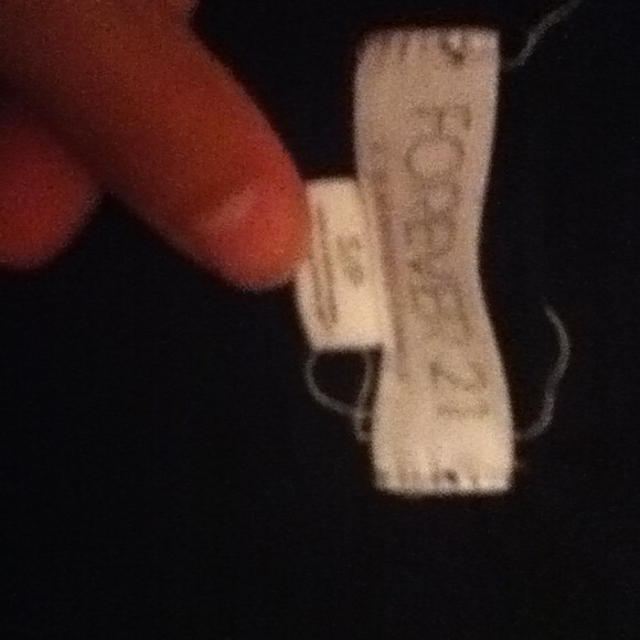 Forever 21 black long tank size S/P NEVER WORN - Picture 5 of 5