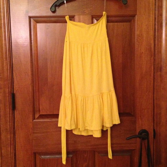 Yellow summer dress - Picture 3 of 3