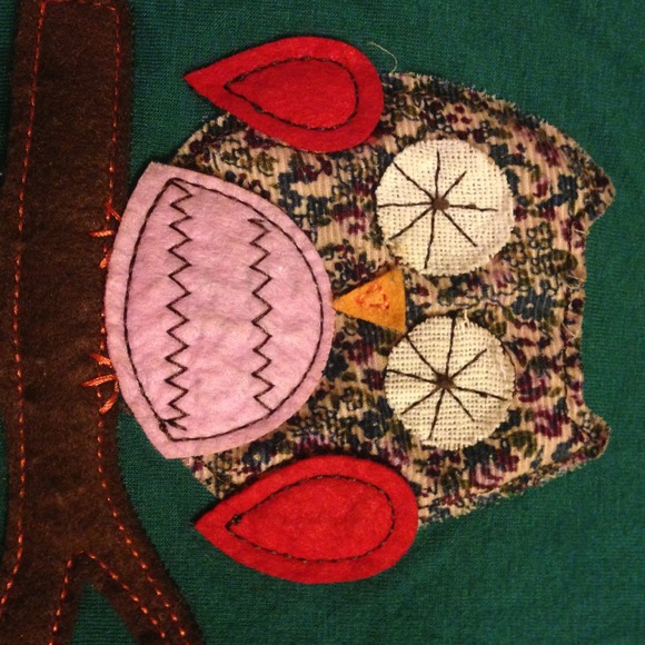 Adorable owl scarf - Picture 3 of 3